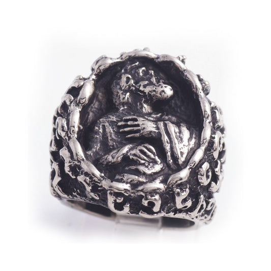 Mesrop Mashtots Sterling Silver Ring
