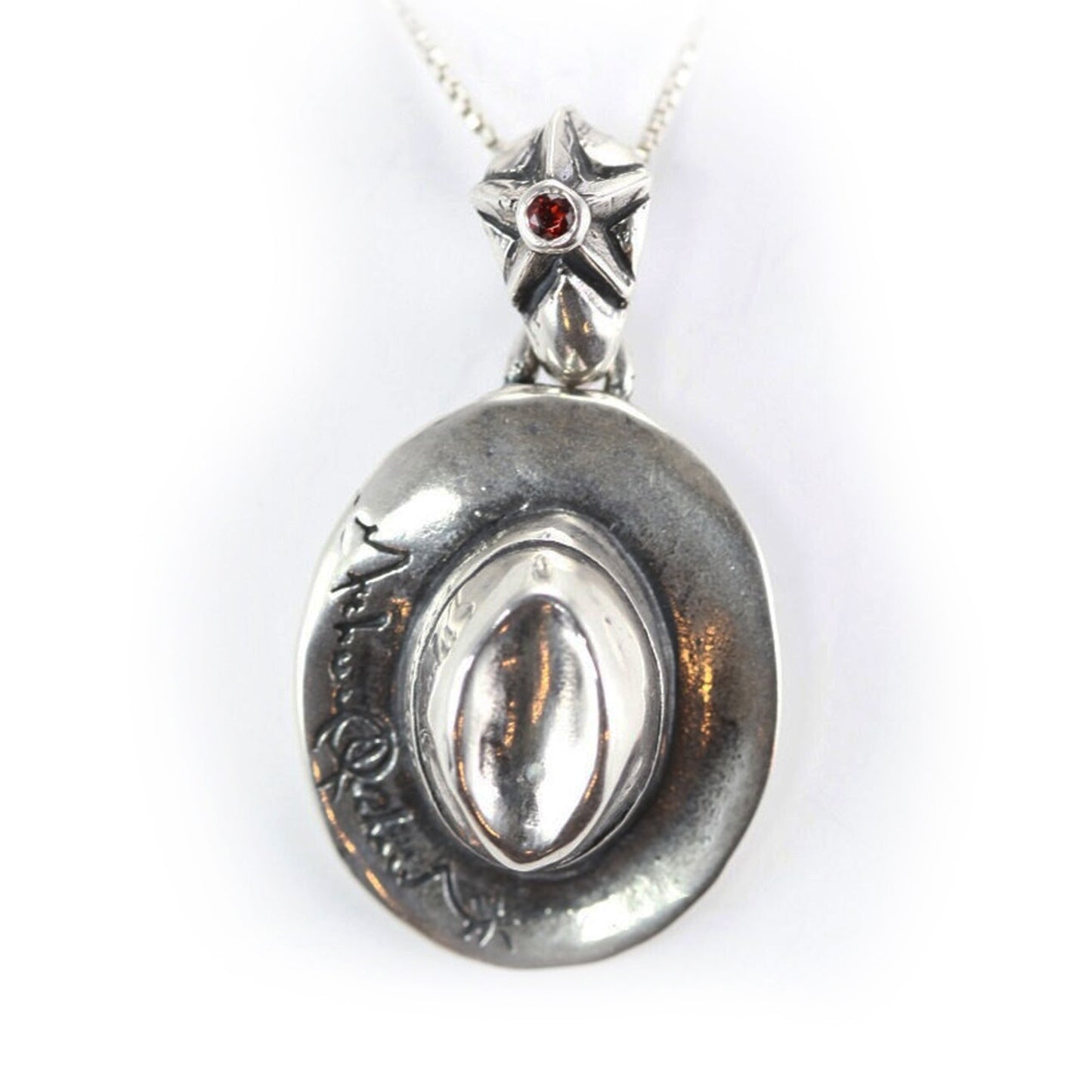 Michael Jackson Hat Sterling Silver Pendant