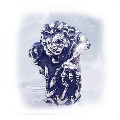 Mighty Lion Sterling Silver Ring