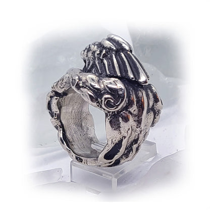 Mighty Lion Sterling Silver Ring
