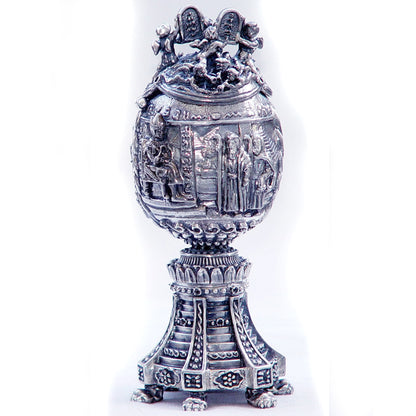 Moisey Sterling Silver Egg