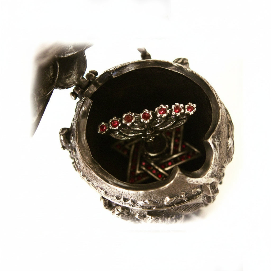 Moisey Sterling Silver Egg