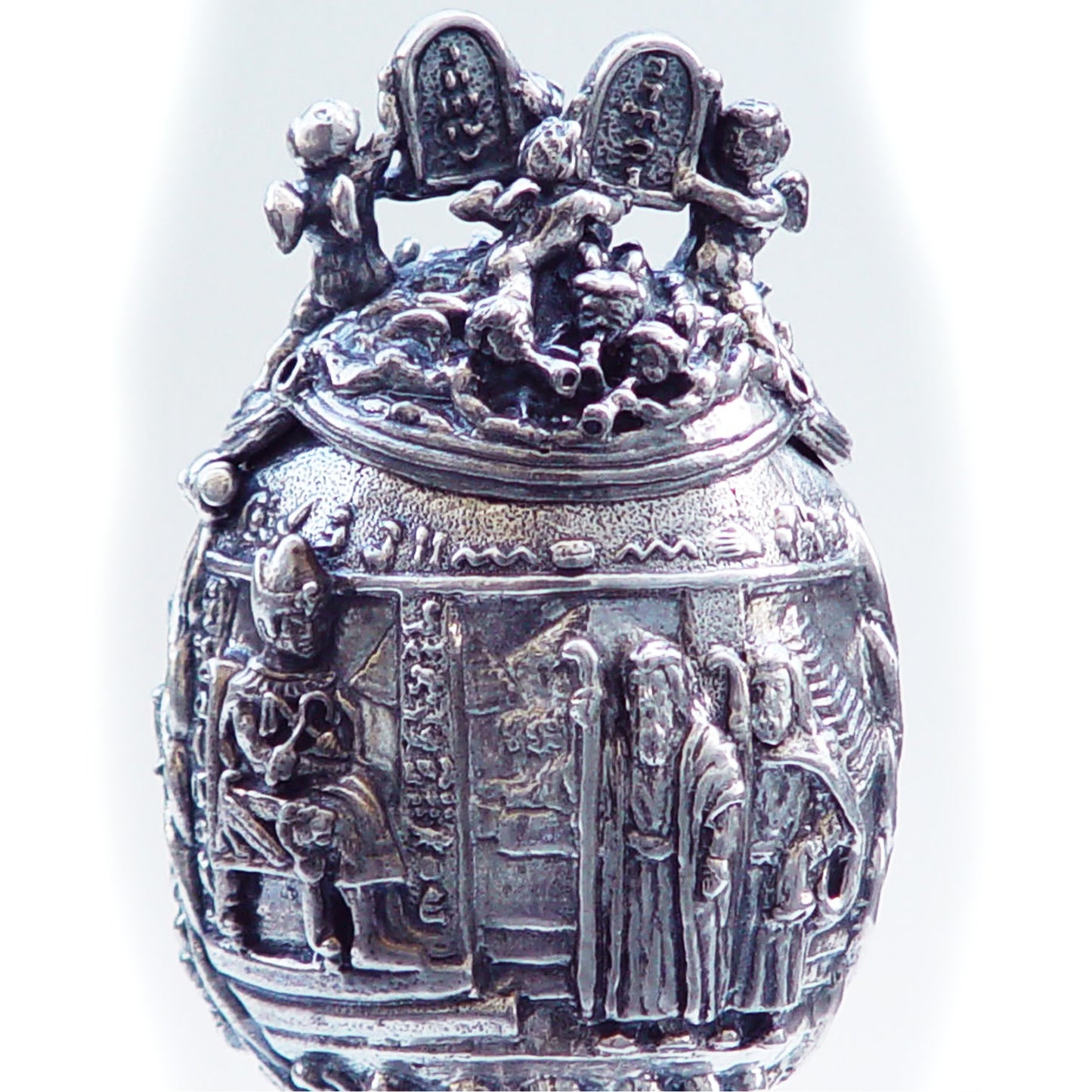 Moisey Sterling Silver Egg