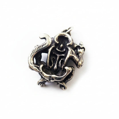 Monkey - Monkey Sterling Silver Pendant