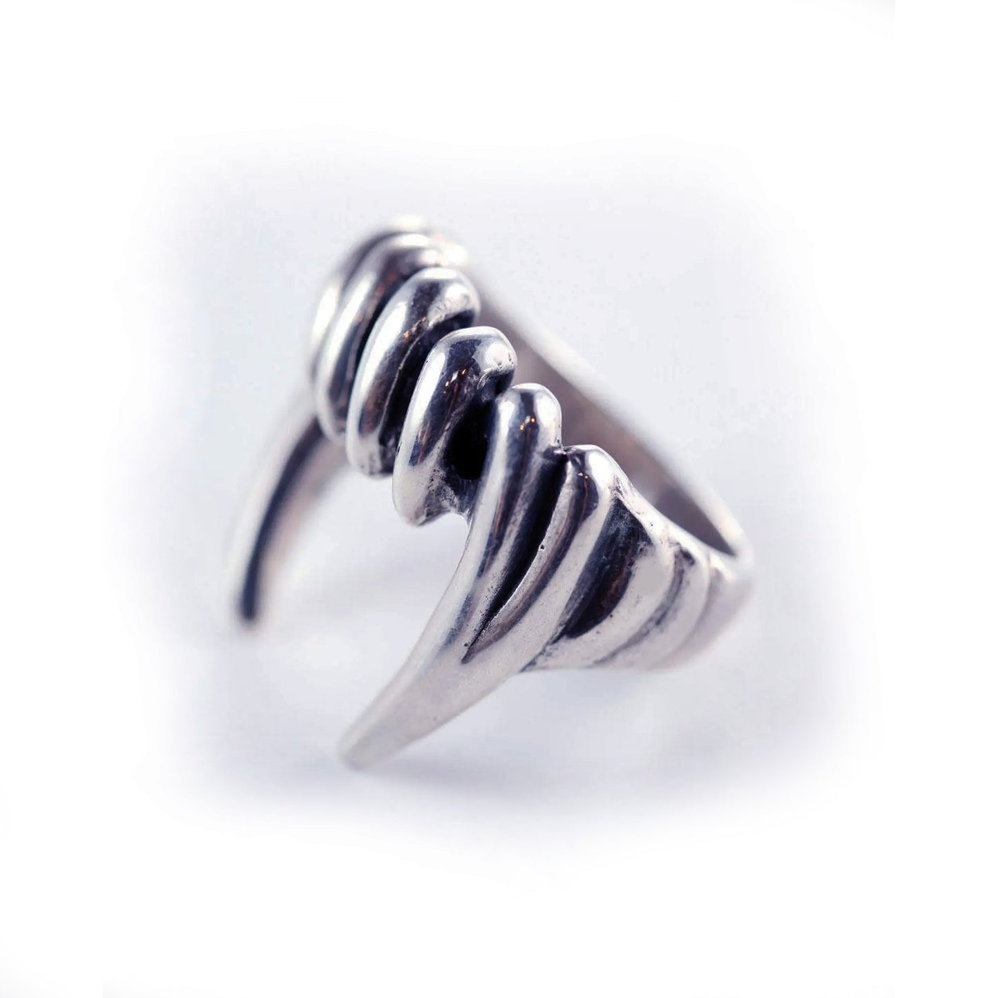 Monster Fang Sterling Silver Ring