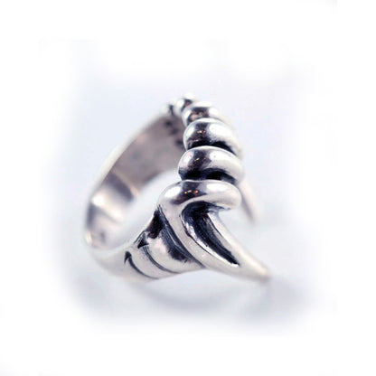 Monster Fang Sterling Silver Ring