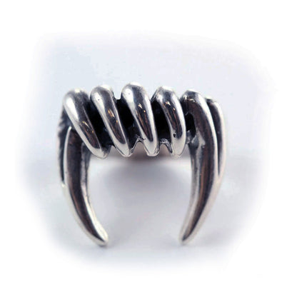 Monster Fang Sterling Silver Ring