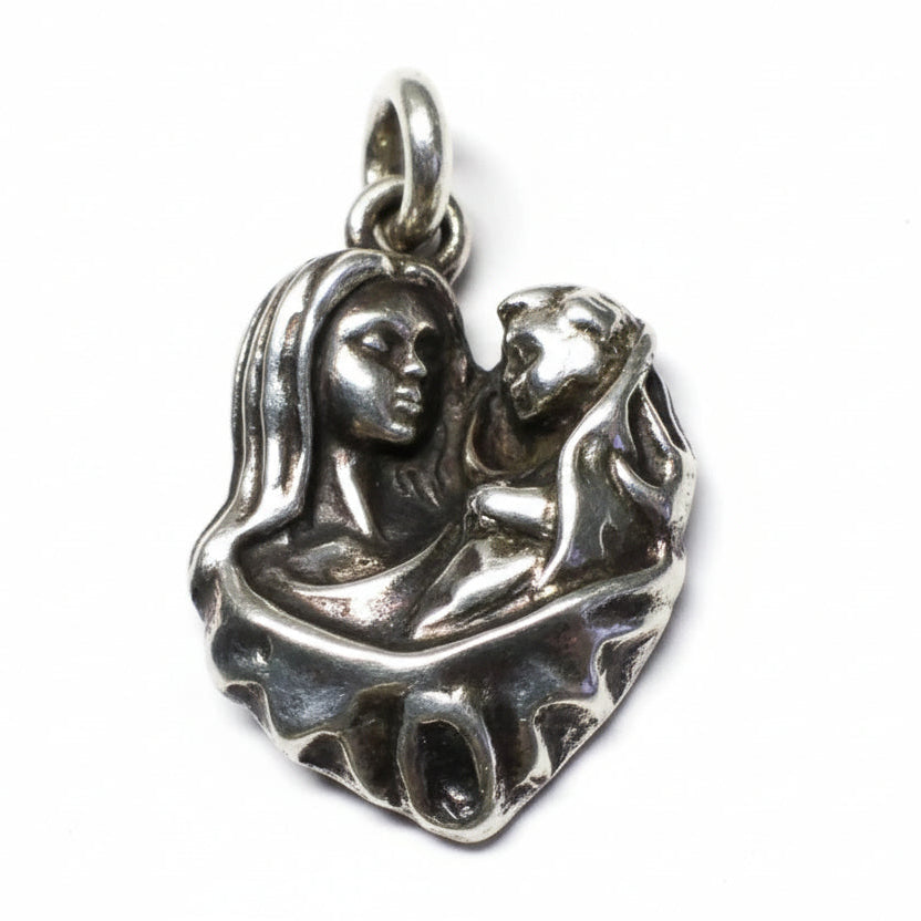 Mother's Day Sterling Silver Love Pendant