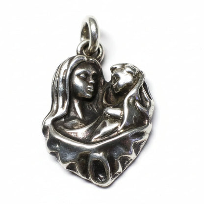 Mother's Day Sterling Silver Love Pendant