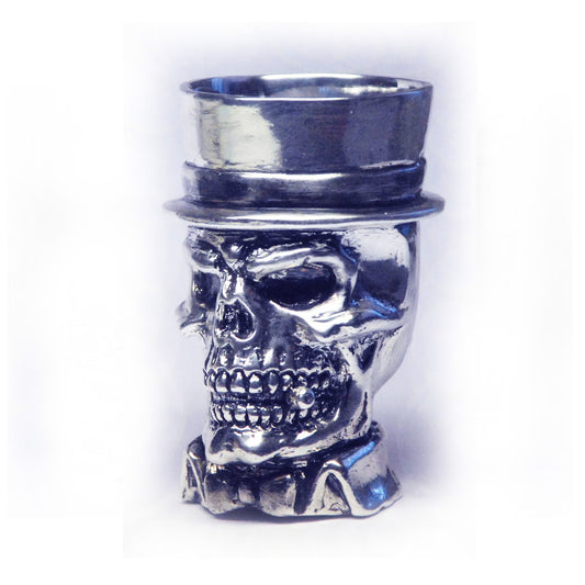 Mr. Skull Sterling Silver Shot Cup
