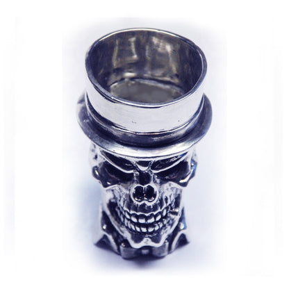 Mr. Skull Sterling Silver Shot Cup