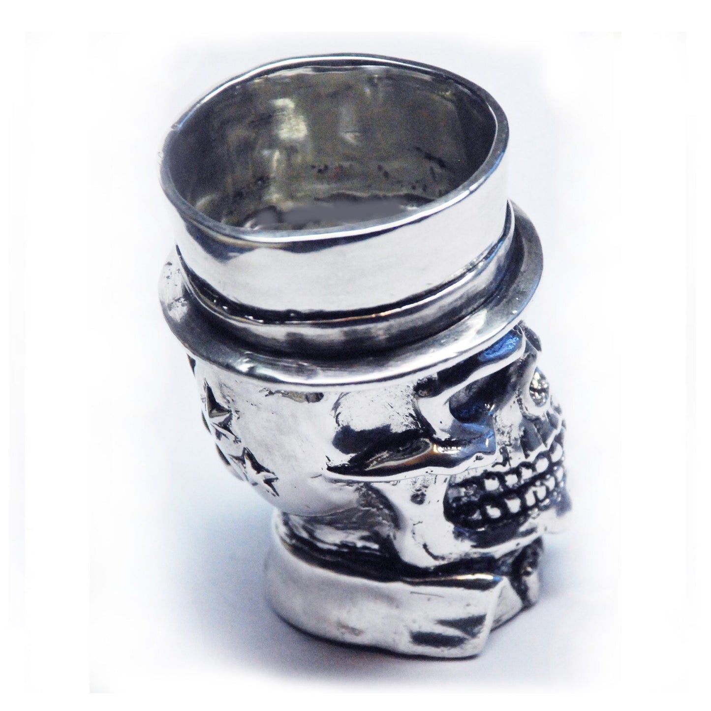 Mr. Skull Sterling Silver Shot Cup