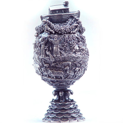 Noah’s Ark Sterling Silver Egg