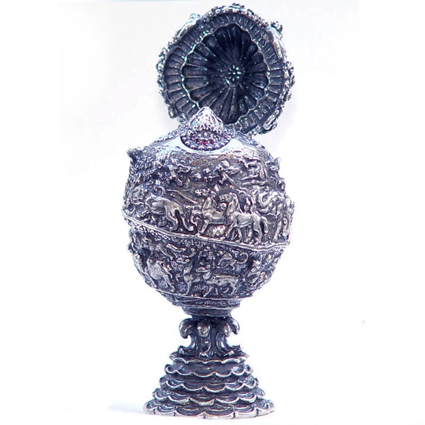 Noah’s Ark Sterling Silver Egg
