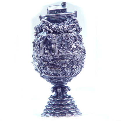 Noah’s Ark Sterling Silver Egg