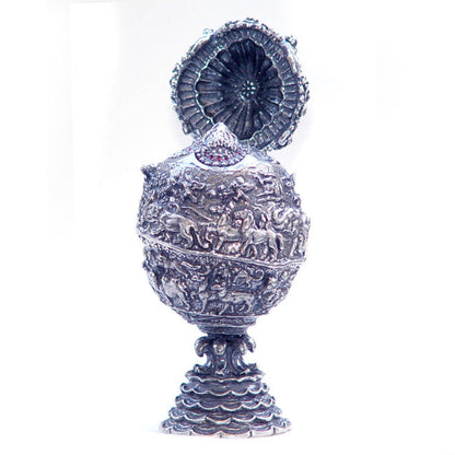 Noah’s Ark Sterling Silver Egg
