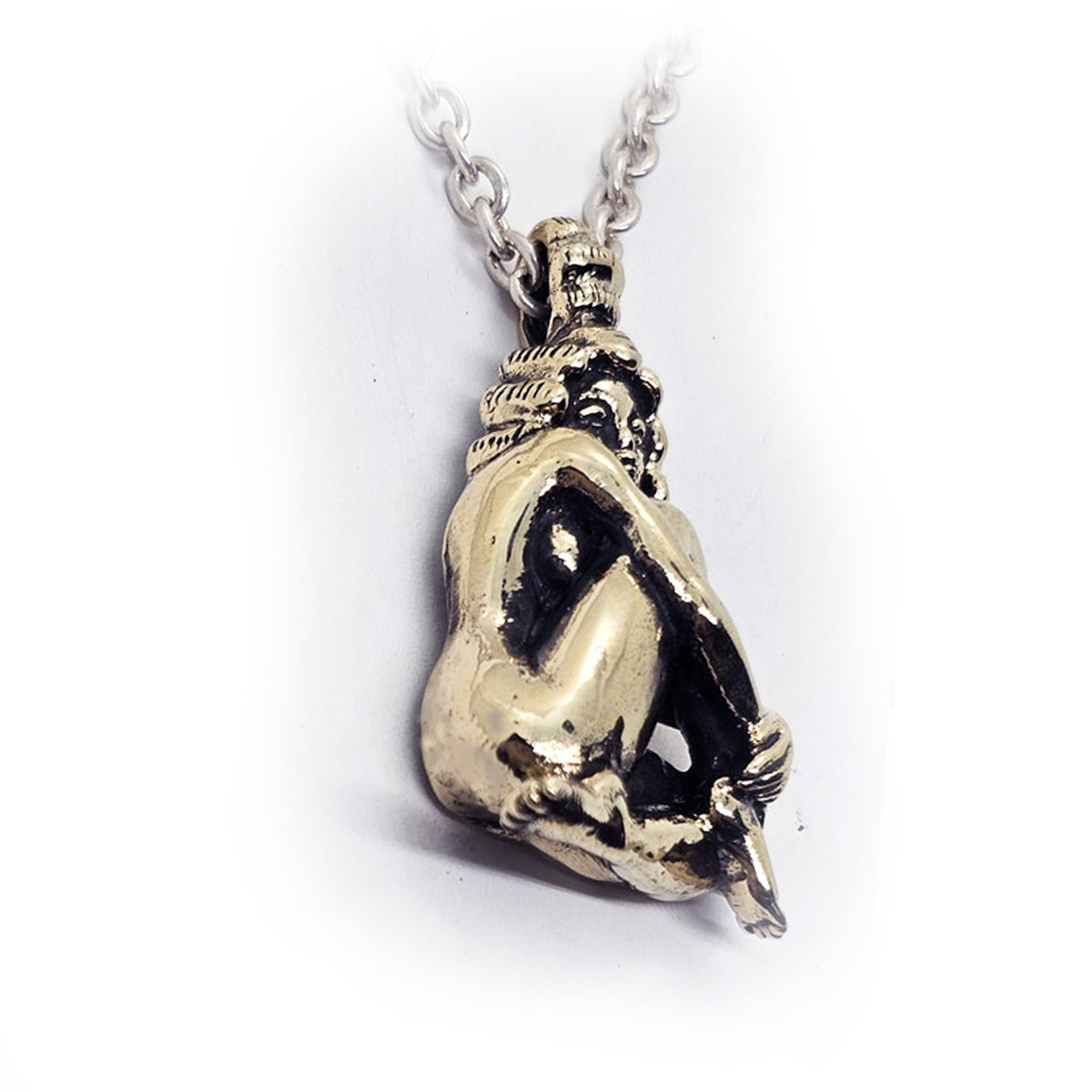 Nude Thinking of Love Sterling Silver Pendant