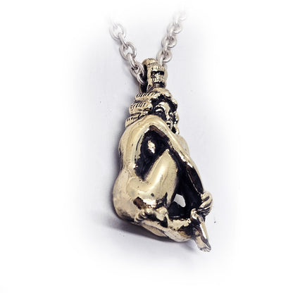 Nude Thinking of Love Sterling Silver Pendant
