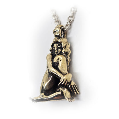 Nude Thinking of Love Sterling Silver Pendant