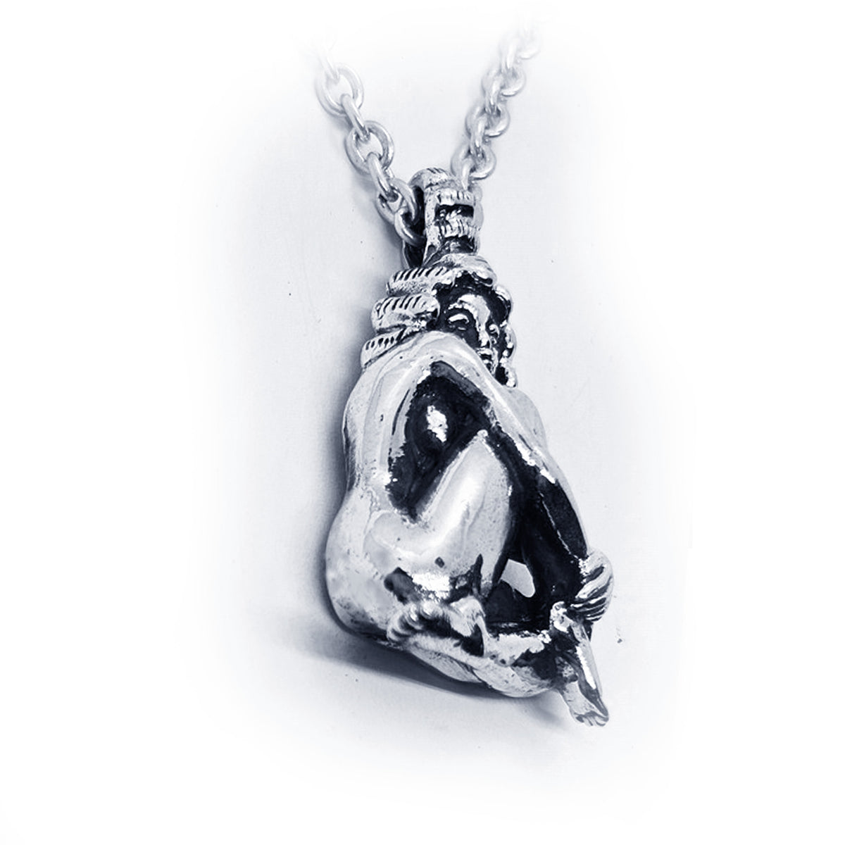 Nude Thinking of Love Sterling Silver Pendant