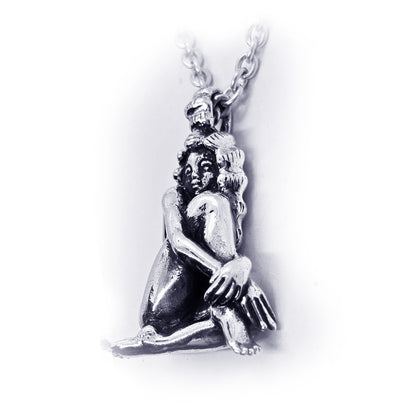 Nude Thinking of Love Sterling Silver Pendant