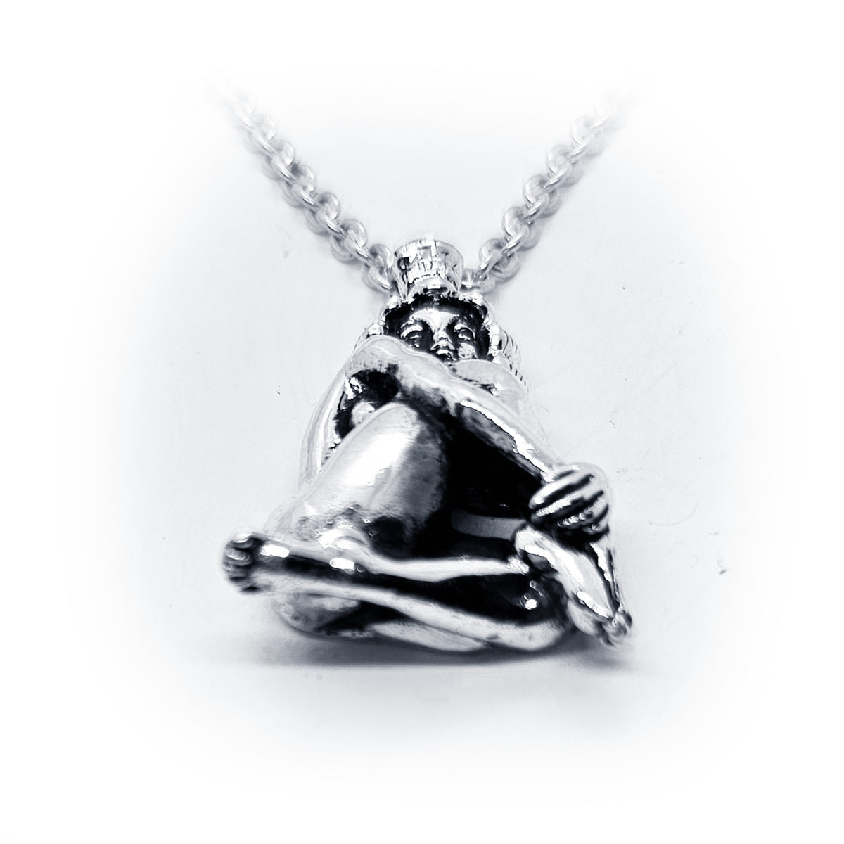 Nude Thinking of Love Sterling Silver Pendant