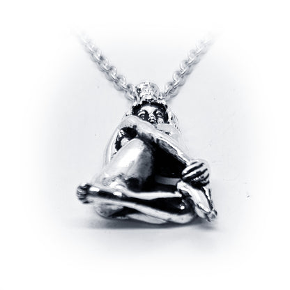 Nude Thinking of Love Sterling Silver Pendant