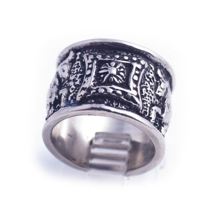 Охen  Erebuni Sterling Silver Ring V1