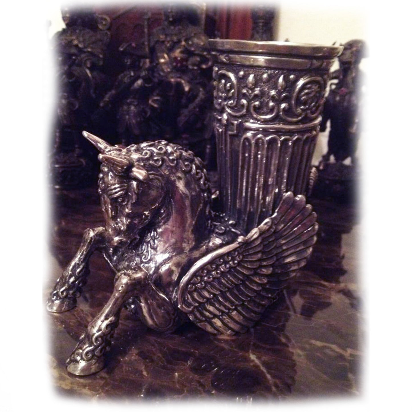 Ox Sterling Silver Cup