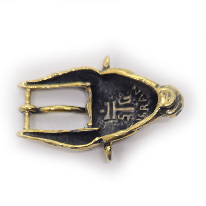 Ox Head Bronze Belt Buckle