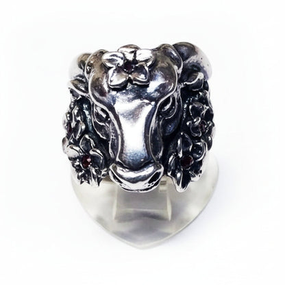 Ox sterling Silver Ring