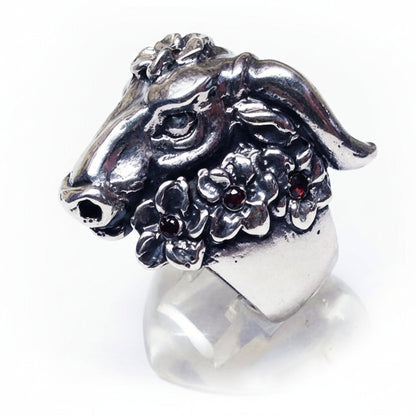 Ox sterling Silver Ring