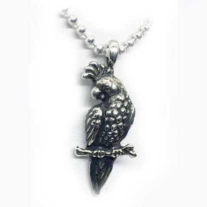 Parrot Sterling Silver Pendant