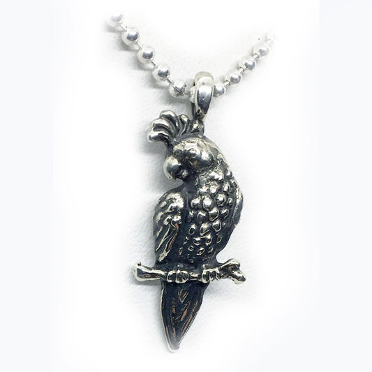 Parrot Sterling Silver Pendant