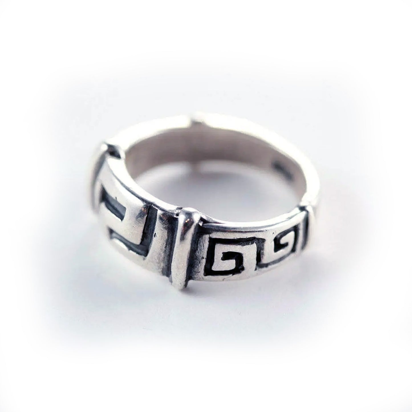 Pattern Sterling Silver Ring