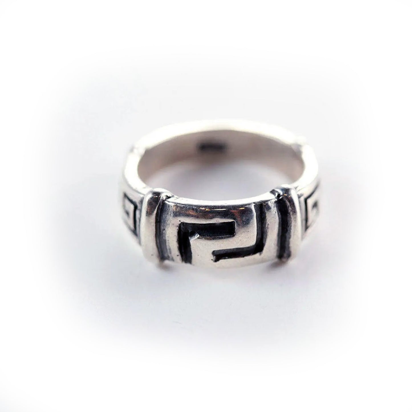 Pattern Sterling Silver Ring