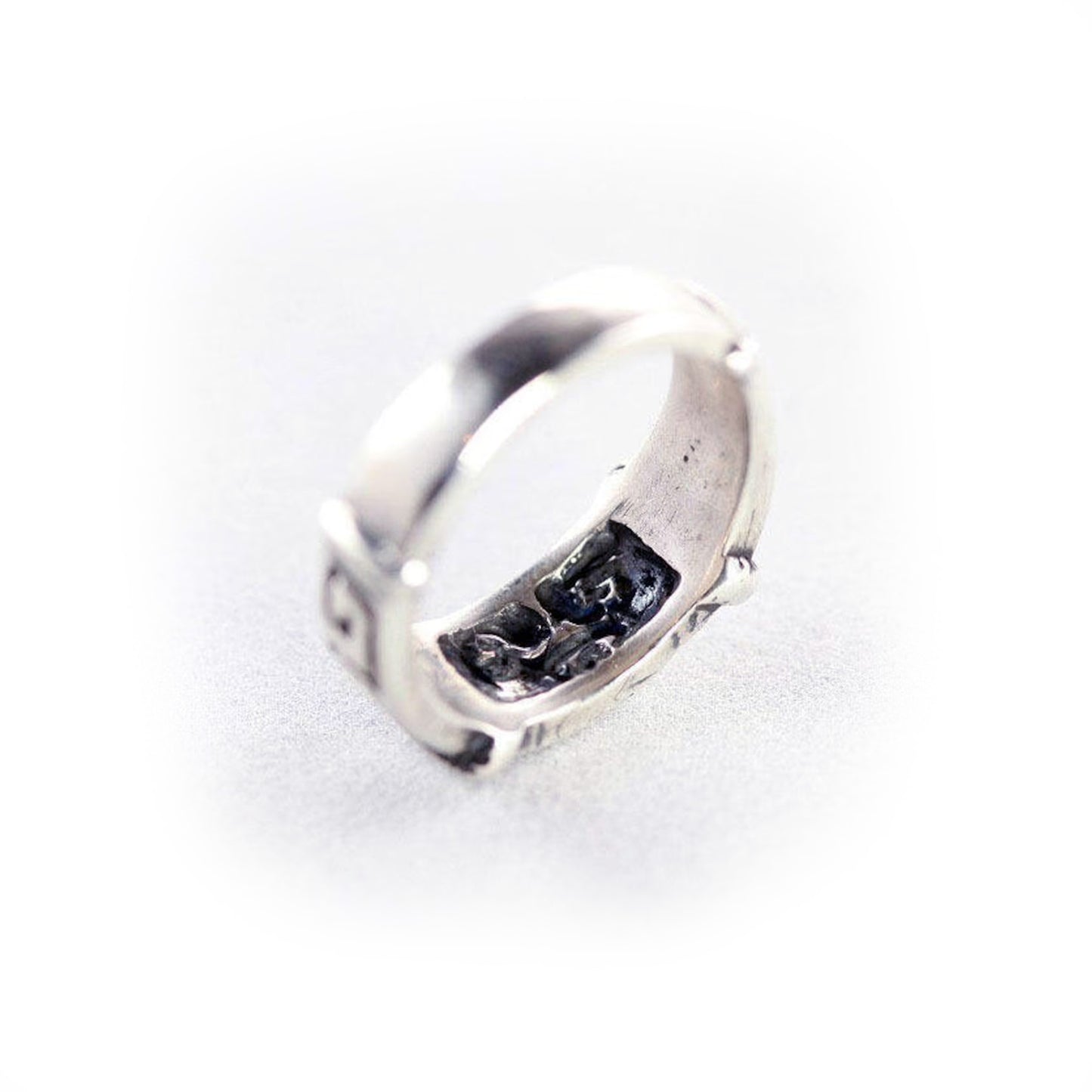 Pattern Sterling Silver Ring