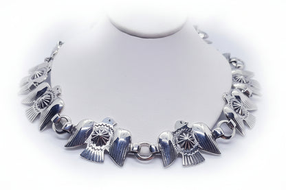 Phoenix Firebird Sterling Silver Chain 24 inches