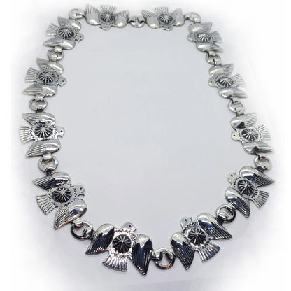 Phoenix Firebird Sterling Silver Chain 24 inches
