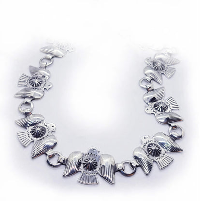 Phoenix Firebird Sterling Silver Chain 24 inches