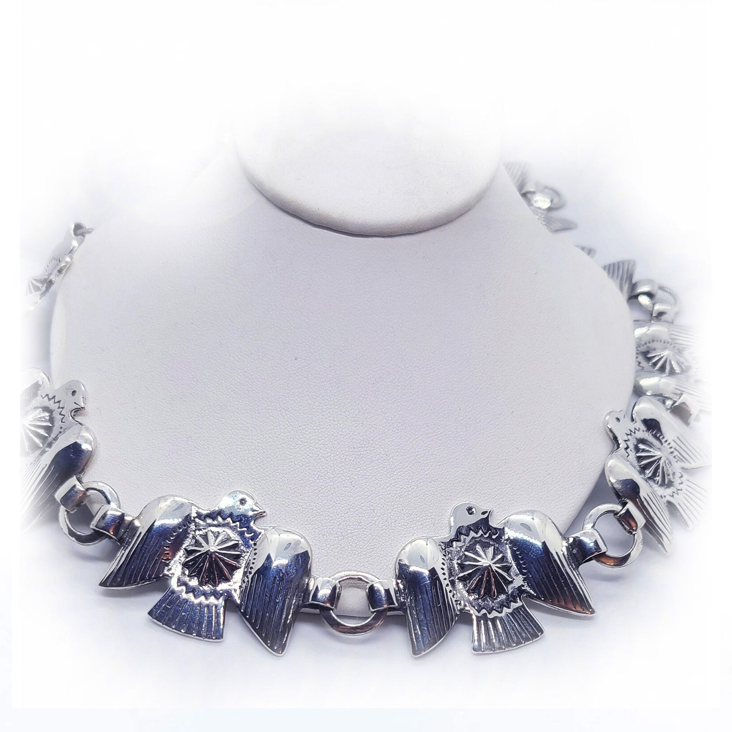 Phoenix Firebird Sterling Silver Chain 24 inches