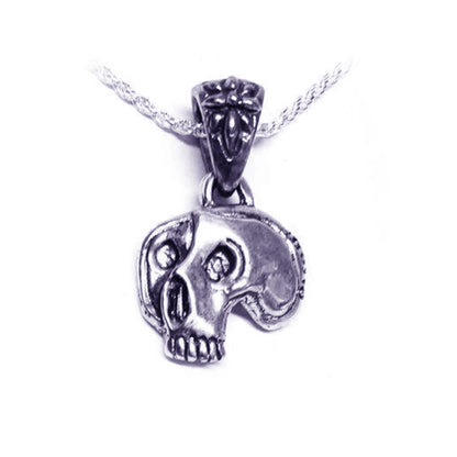 Pablo Picasso Impressionist Artist Skull Sterling Silver Pendant V1
