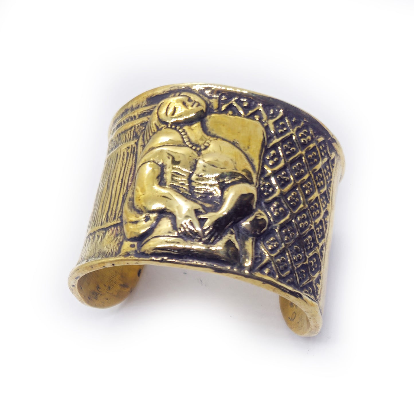 Picasso Pablo Artist Impressionist ''The Dream'' Brass Bracelet