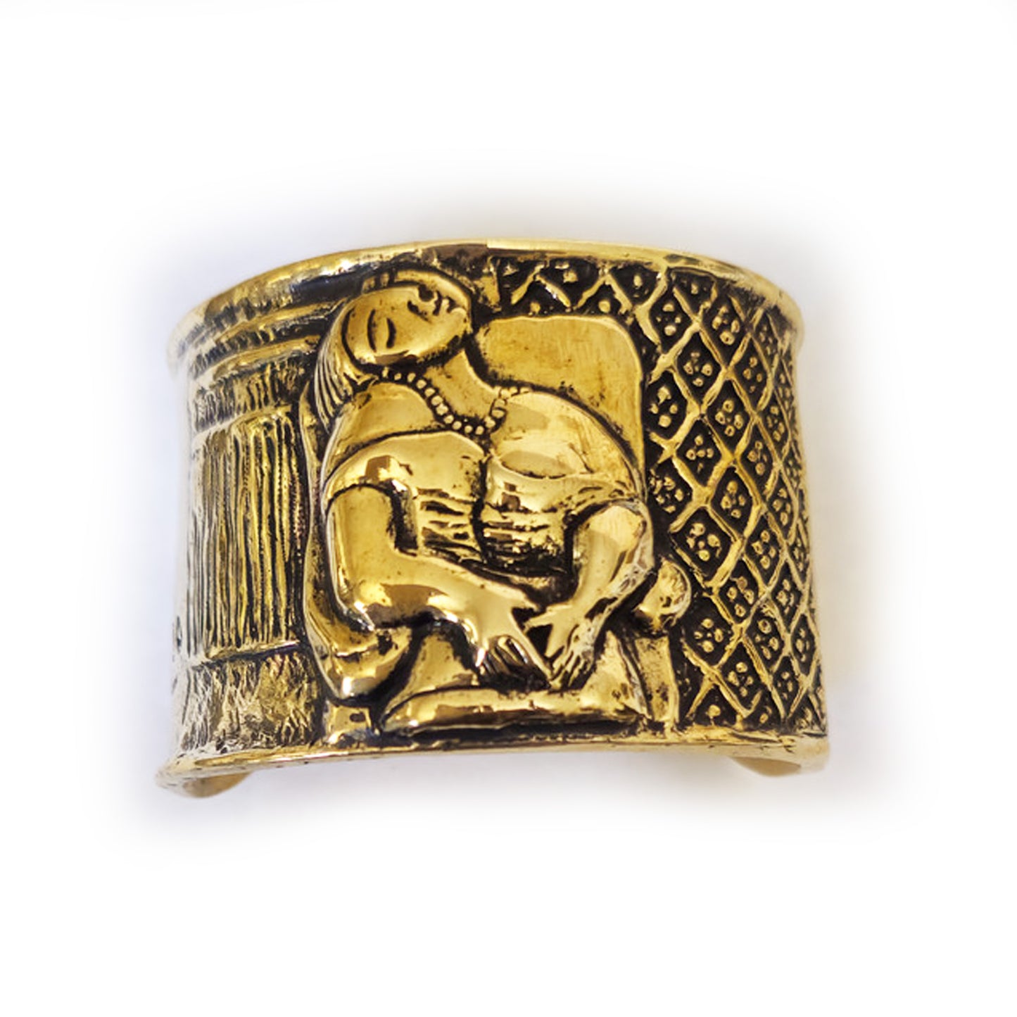 Picasso Pablo Artist Impressionist ''The Dream'' Brass Bracelet