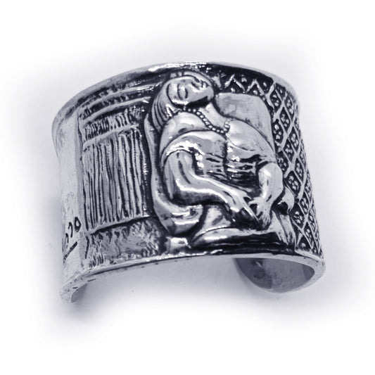 Picasso Pablo Artist Impressionist ''The Dream'' Sterling Silver Bracelet
