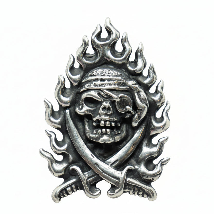 Pirates from the Pacific Sterling Silver Pendant