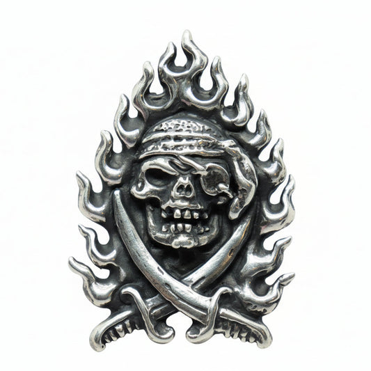 Pirates from the Pacific Sterling Silver Pendant