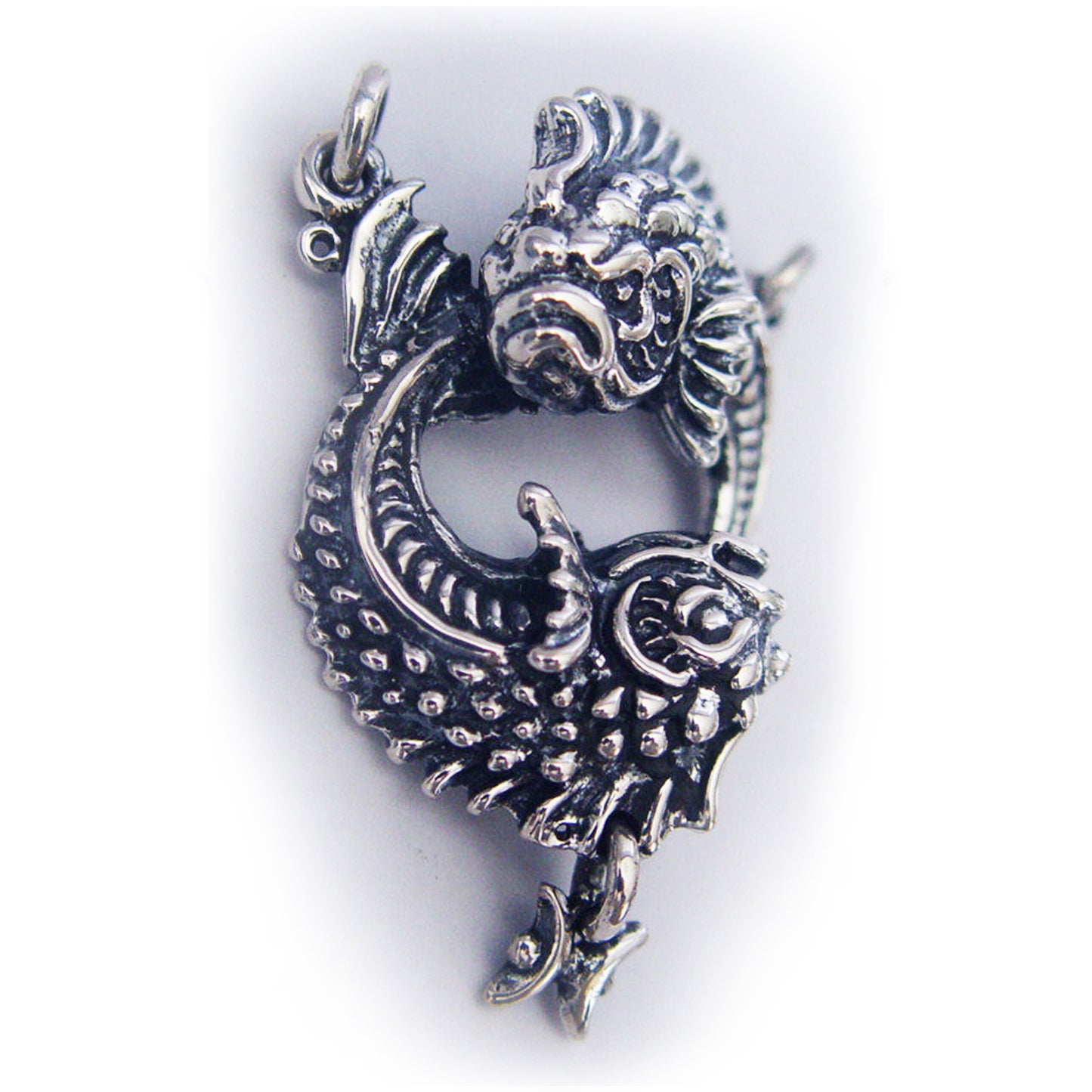 Pisces "February 19 - March 20" Sterling Silver Pendant or Necklace