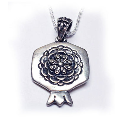 Pomegranate Ararat Mountain Silver pendant