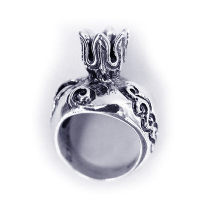 Pomegranate Sterling Silver Small Ring V2